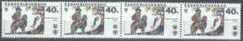 2389 čtyřpáska vodorovně ** - 1979
